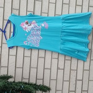 Blue dress/Unicorn